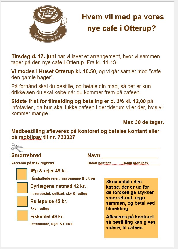 Cafe det gamle bageri